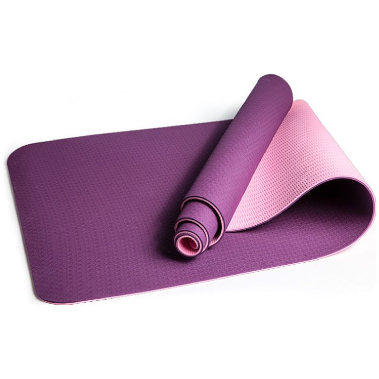 Non-Slip Fitness Yoga Mat 6mm Thick