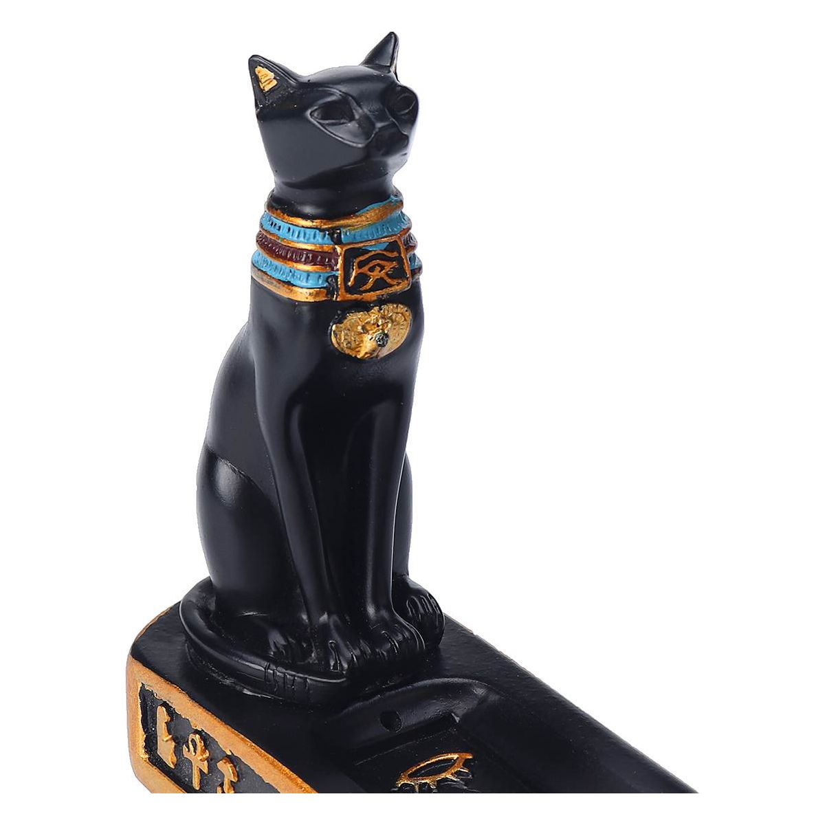 Cat God Resin Stick Incense Holder