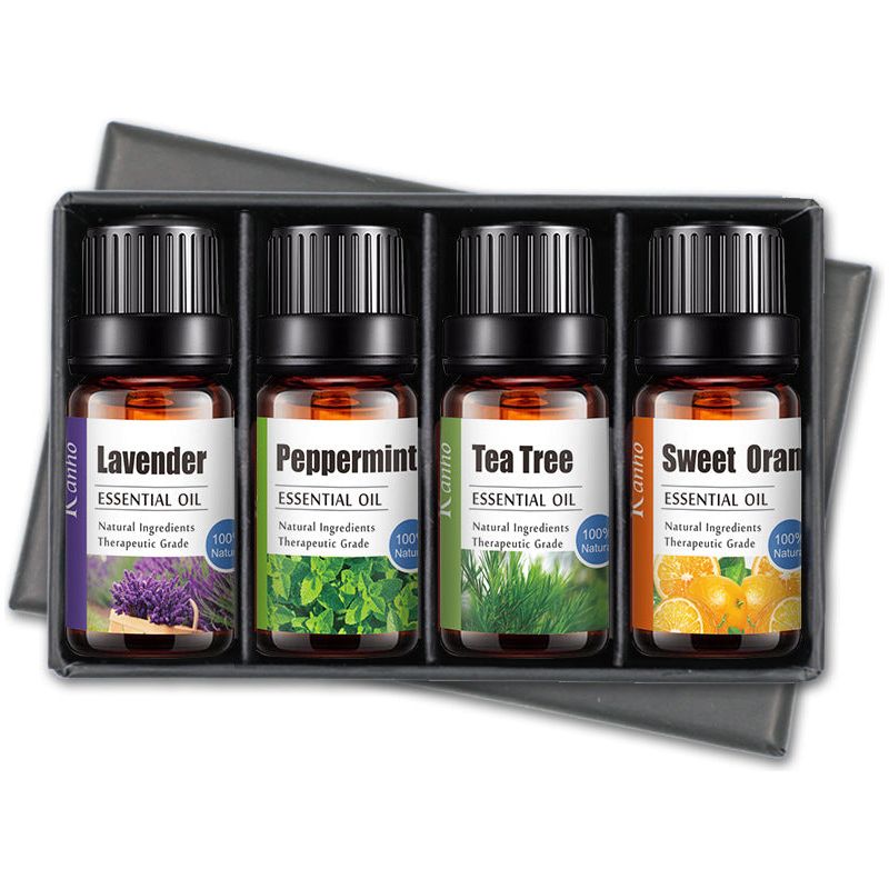 4 and 6 Pcs Essential Oil Set