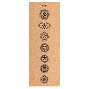Four Design Printed Cork Yoga Mat 6mm