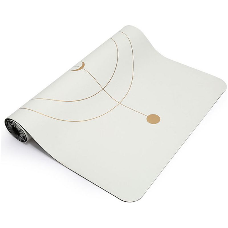 5mm Thick Non-Slip White Yoga Mat