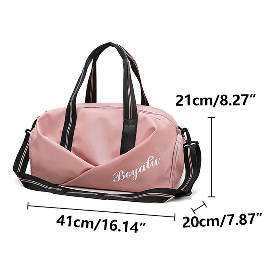 Sports Gym Bag Women's Wet And Dry Shoes