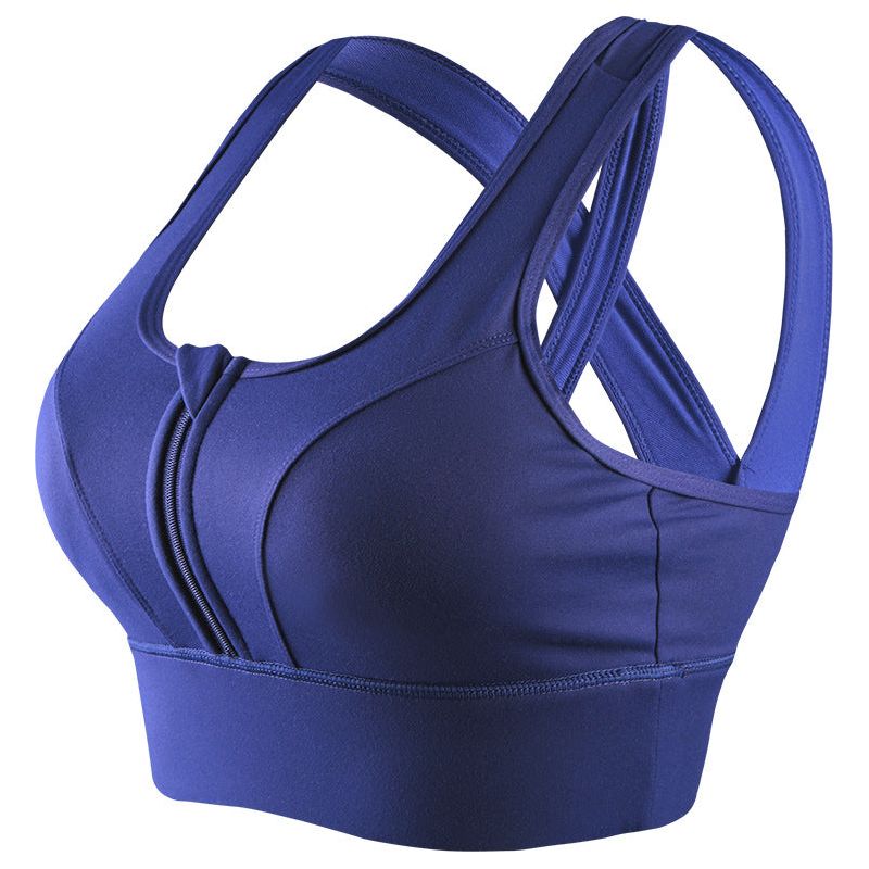 Front Zip Sports Underwear Bra