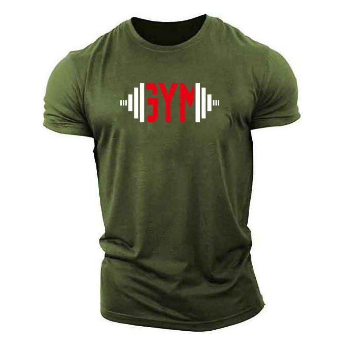 Short Sleeves Men's Gym T-Shirt