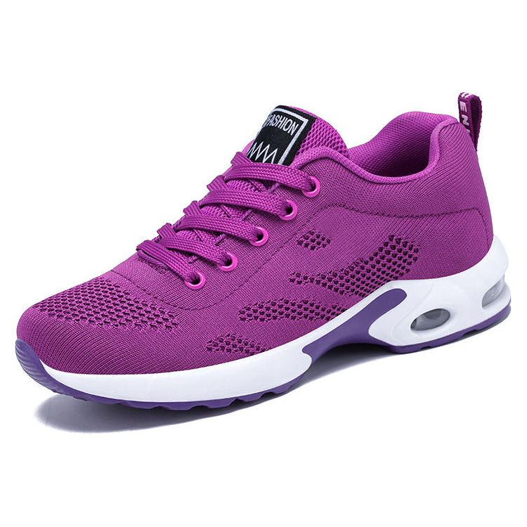 New Casual Air Cushion Running Breathable Soft Sole Sports Shoes For Women