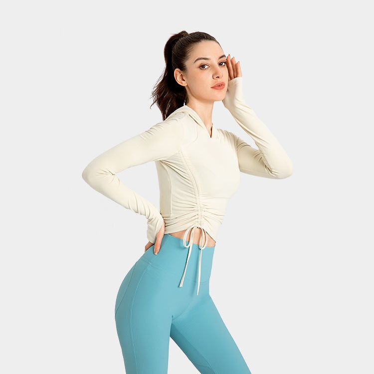 Slim-Fitting Running Yoga Workout Top