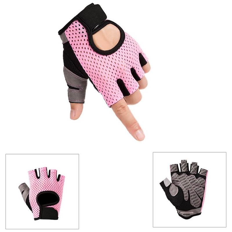 Half Finger Sports Fitness Non-Slip Gloves