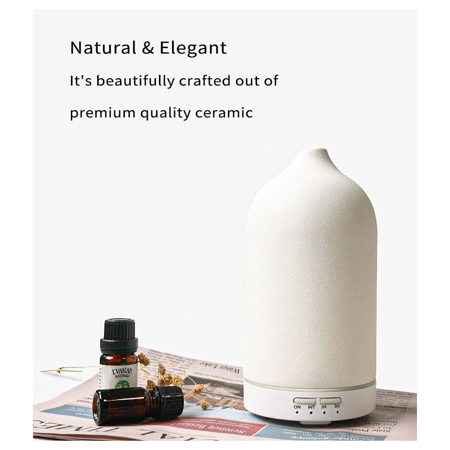 Ceramic Ultrasonic Aroma Diffuser