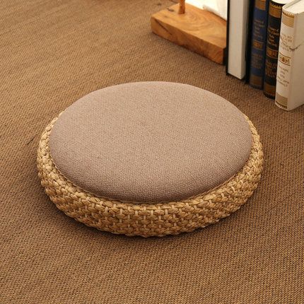 Rattan Cane Meditation Tatami Cushion