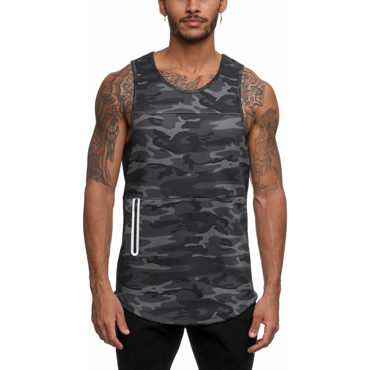 Mens Sports Vest Summer Quick Drying