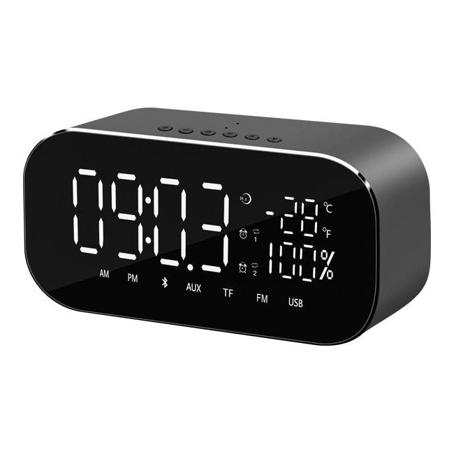 Alarm Clock Radio Wireless Bluetooth Speaker