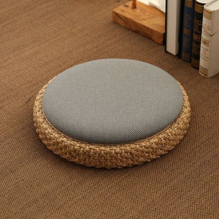 Rattan Cane Meditation Tatami Cushion