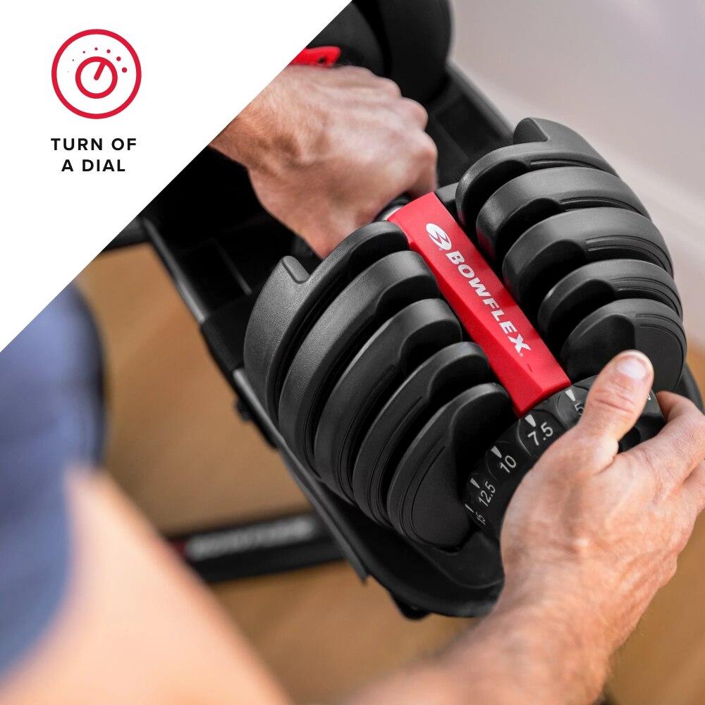 Single Bowflex SelectTech Adjustable 552 Dumbbell