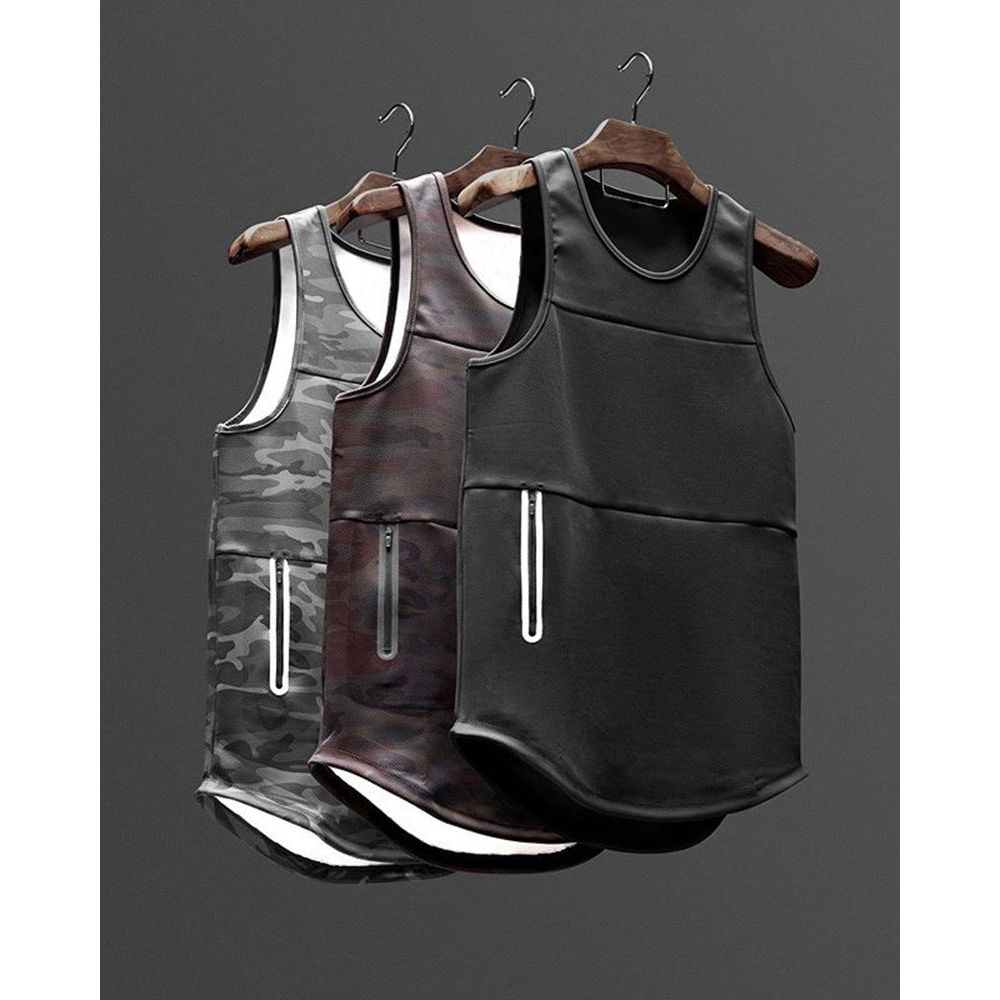 Mens Sports Vest Summer Quick Drying