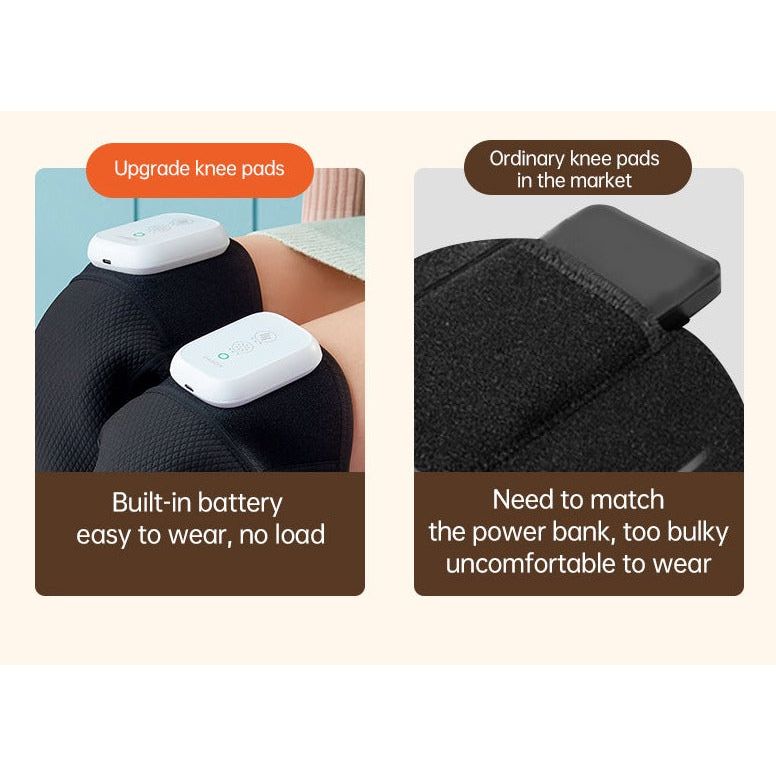 Rechargeable Light-Weight Heated Knee Physiotherapy Pads