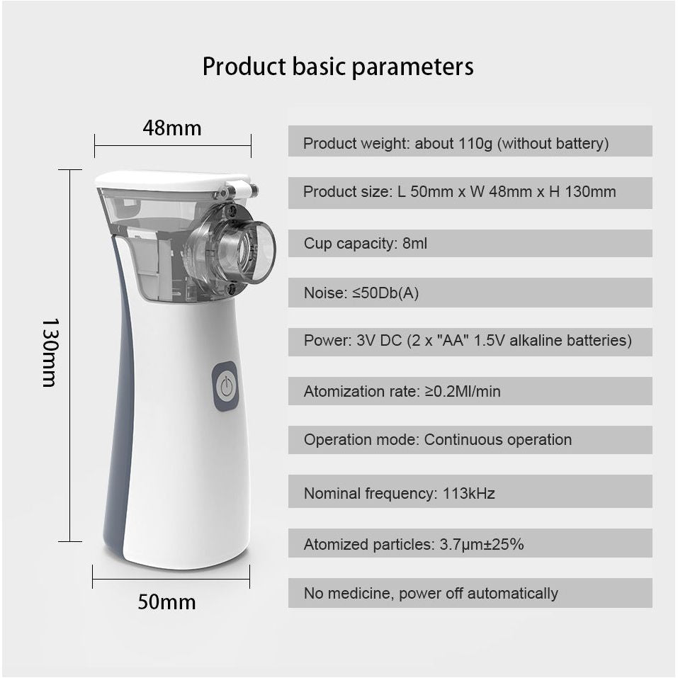 Newest Handheld Medical Nebulizer