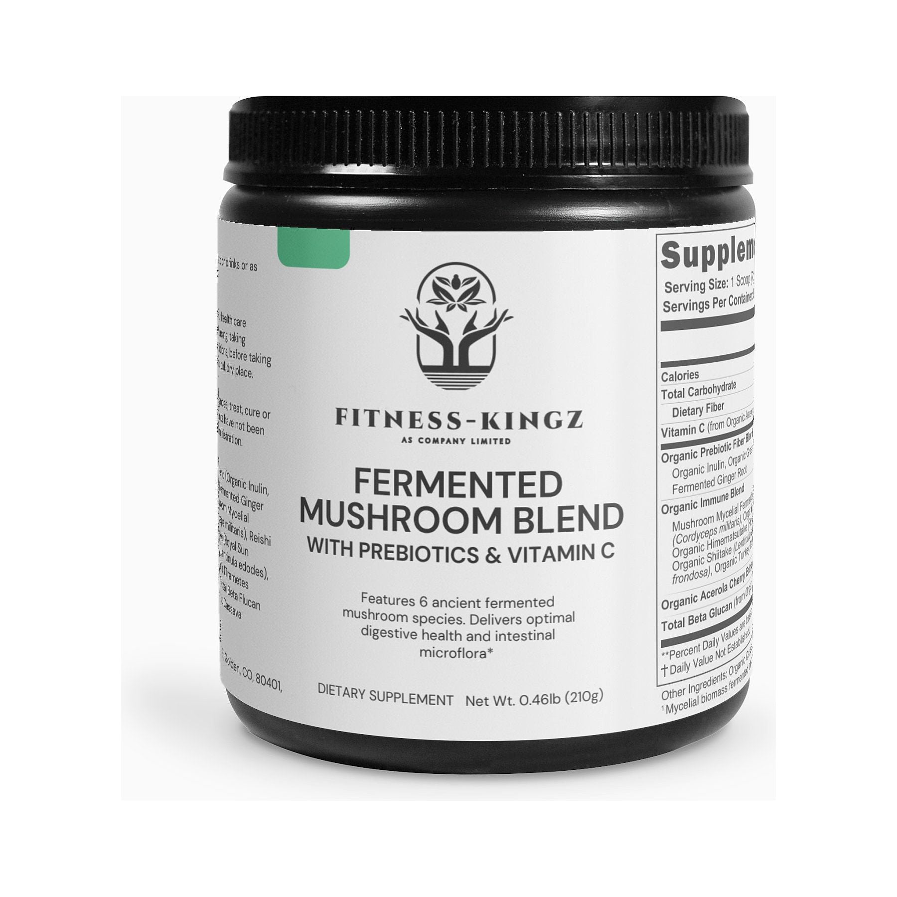 Fitness-Kingz Fermented Mushroom Blend