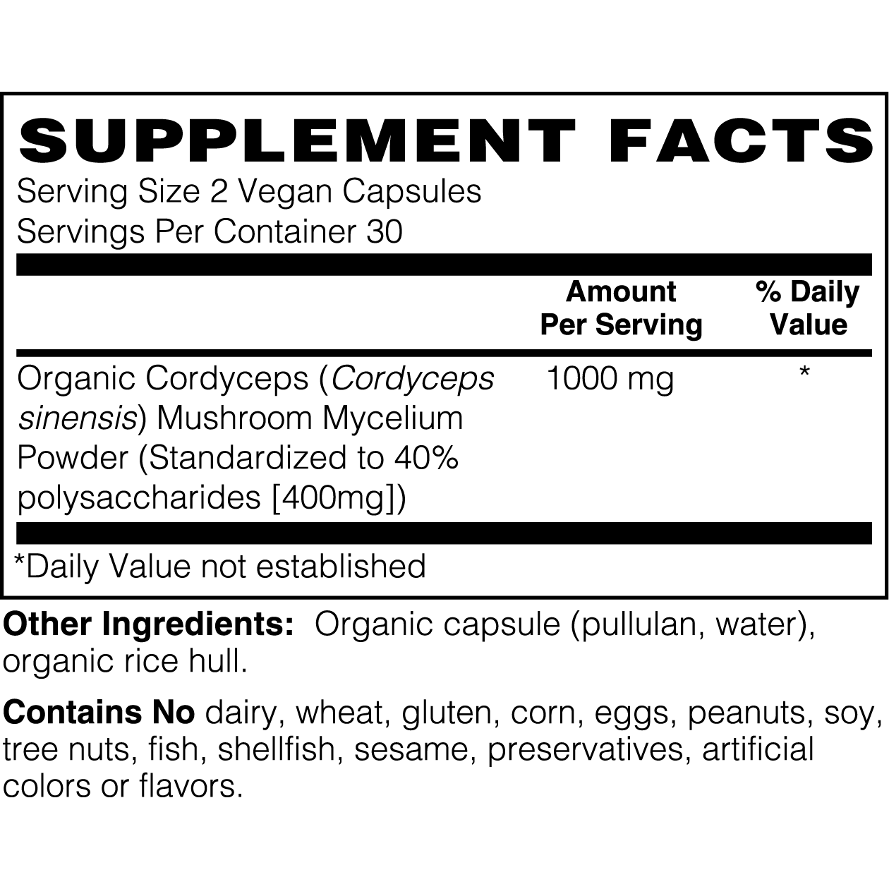 Fitness-Kingz Cordyceps Mushroom