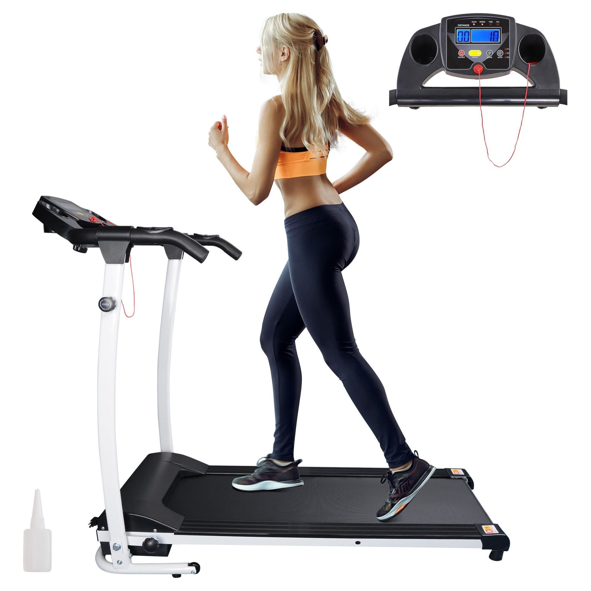 1.48HP 1100 W Folding Electric Treadmill