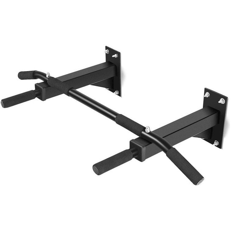 Wall Mounted Multi-Grip Pull Up Bar with Foam Handgrips