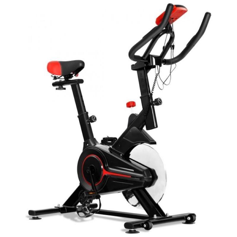 Indoor Stationary Sports Bicycle With Heart Rate Sensor And LCD Display