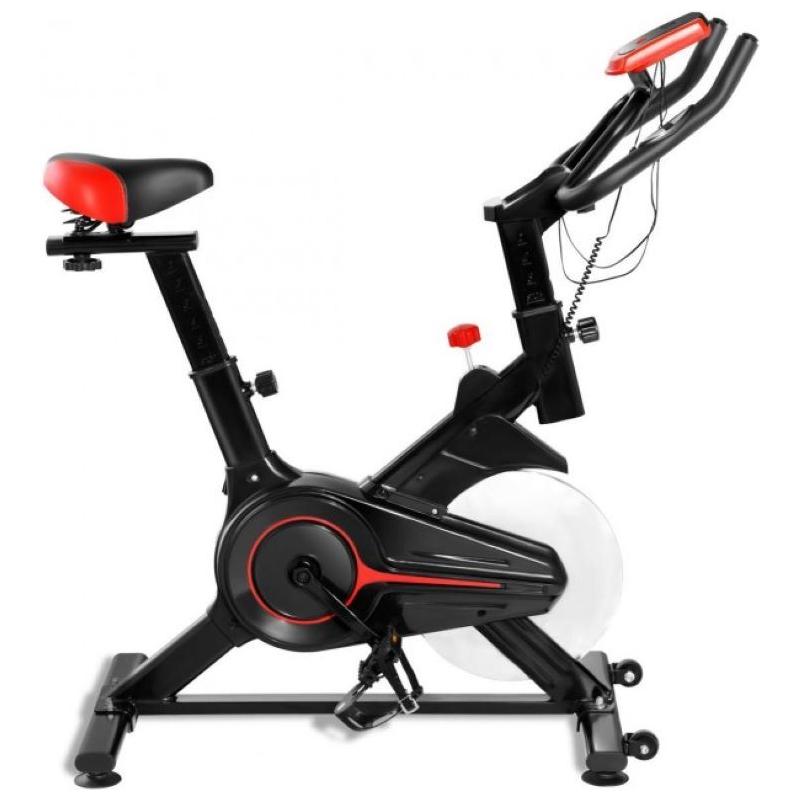 Indoor Stationary Sports Bicycle With Heart Rate Sensor And LCD Display